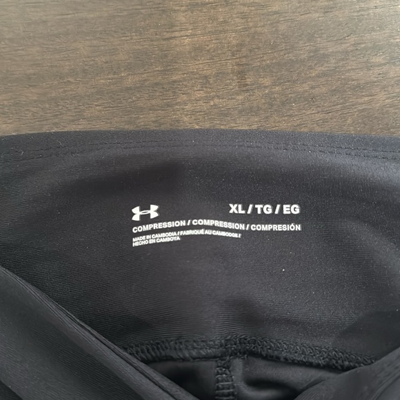 NWT under armour compression ankle leggings, size XL - Picture 3 of 5